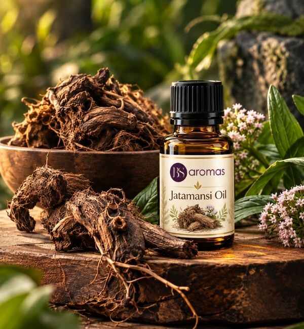 Jatamansi Öl aus Nardostachys jatamansi – botanisches Produkt von BS Aromas